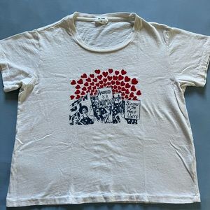 Re/done America is a woman t shirt